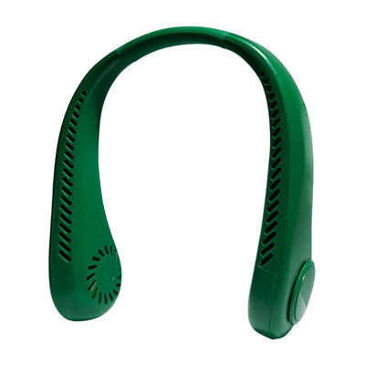 Household and Outdoor Portable Mini Bladeless Neck Hanging Fan with USB Charging