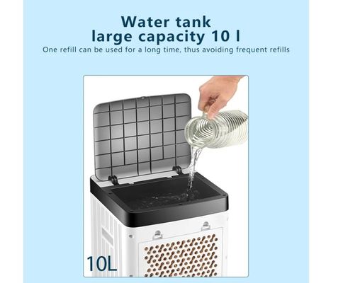 Remote Timer Control English Operating Language 10L Water Tank Air Cooler Conditioning