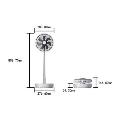 Home Plastic Stand Fan HY-350-10 HY-350-12 with Simple Design and Soundless Operation