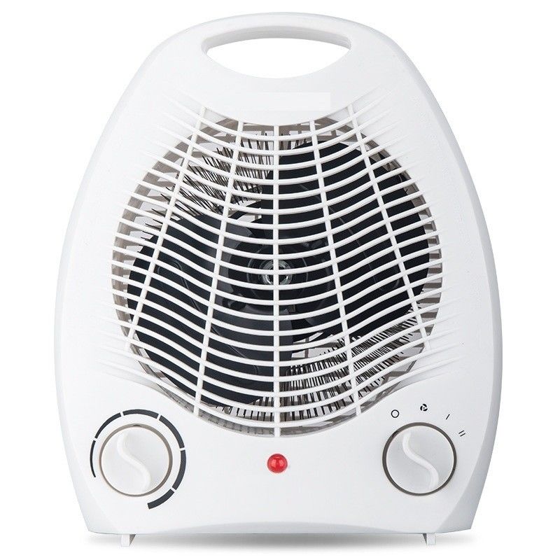 Silk Screen Printing Mini Heating Fan 2000W for Living Room Vertical Electric Heater