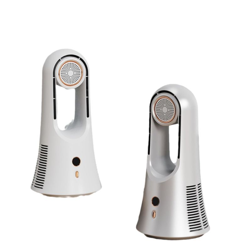 600g Electric Fan Air Conditioning Tower Fan for Charging Desktop Silent Home Office