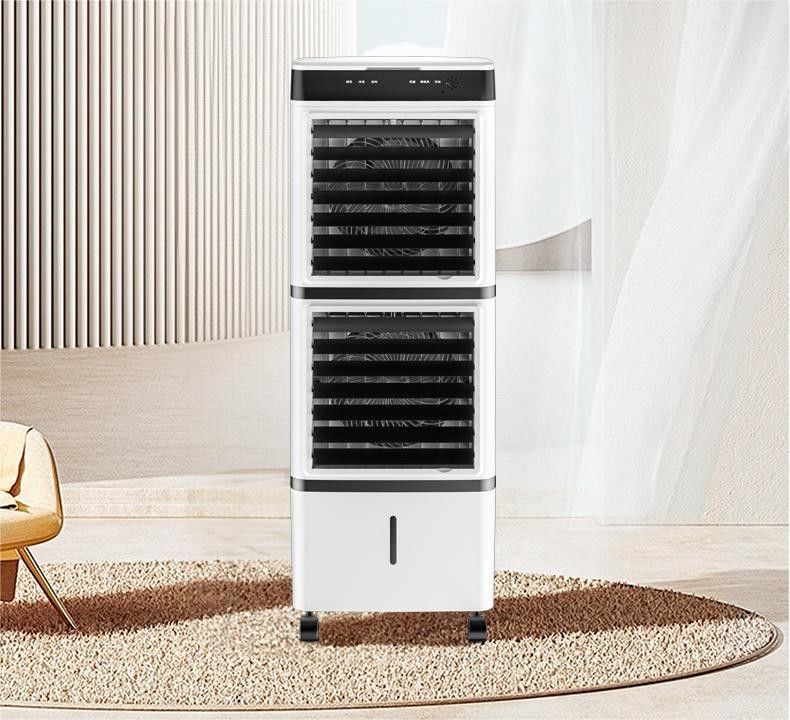 14L Double Layer Portable Evaporative Air Cooler with Remote Control and 220V Voltage