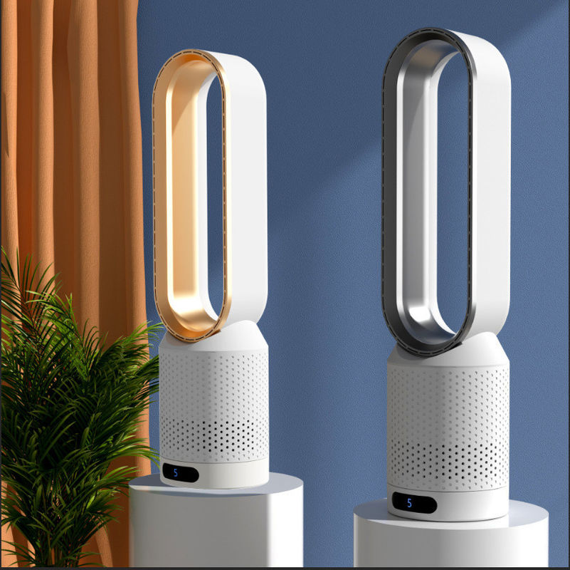 Air Cooling Fan Low-noise Leafless Purification 2 in 1 Bladeless Fan for Commercial