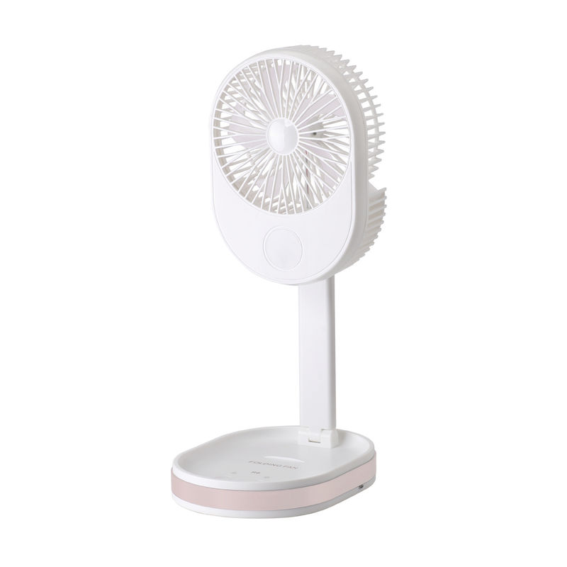 Logo Customized Small Portable Folding Fan for Outdoor Home Office Desktop Charging