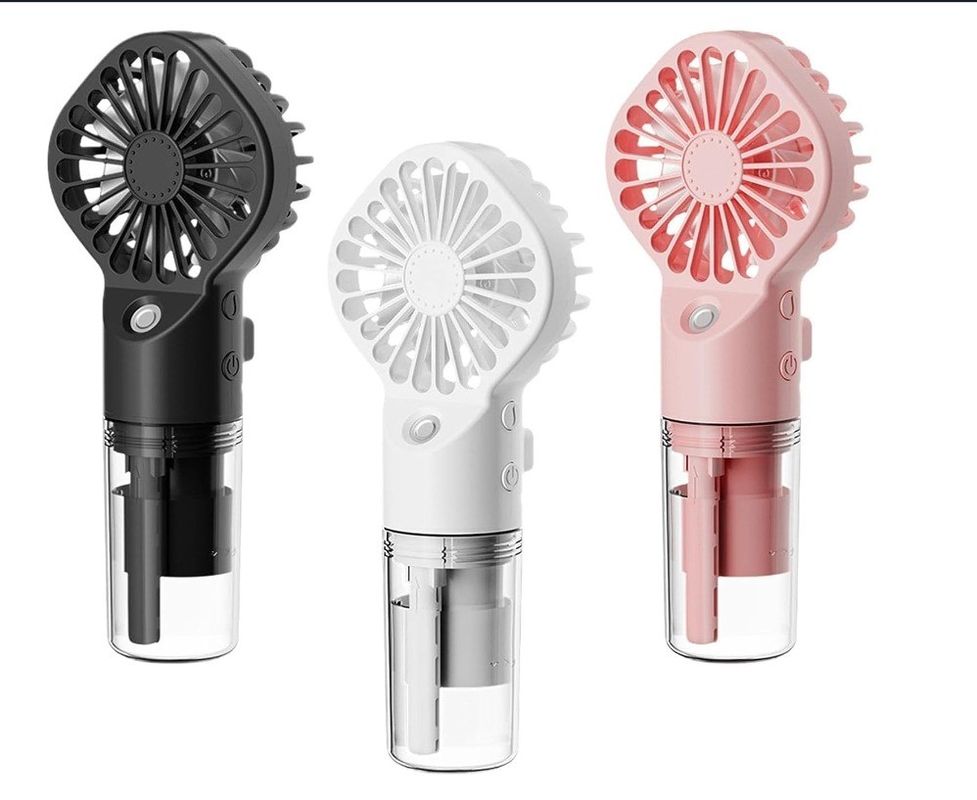 75*42*165mm Pocket Fan USB Rechargeable Mini Handheld Fan for Outdoor Camping Travelling