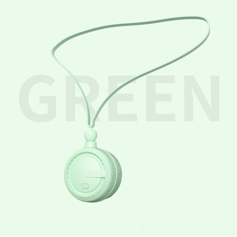 Electric Power Source Compact 64*64*48mm Hanging Neck Ceiling Fan for High Air Volume