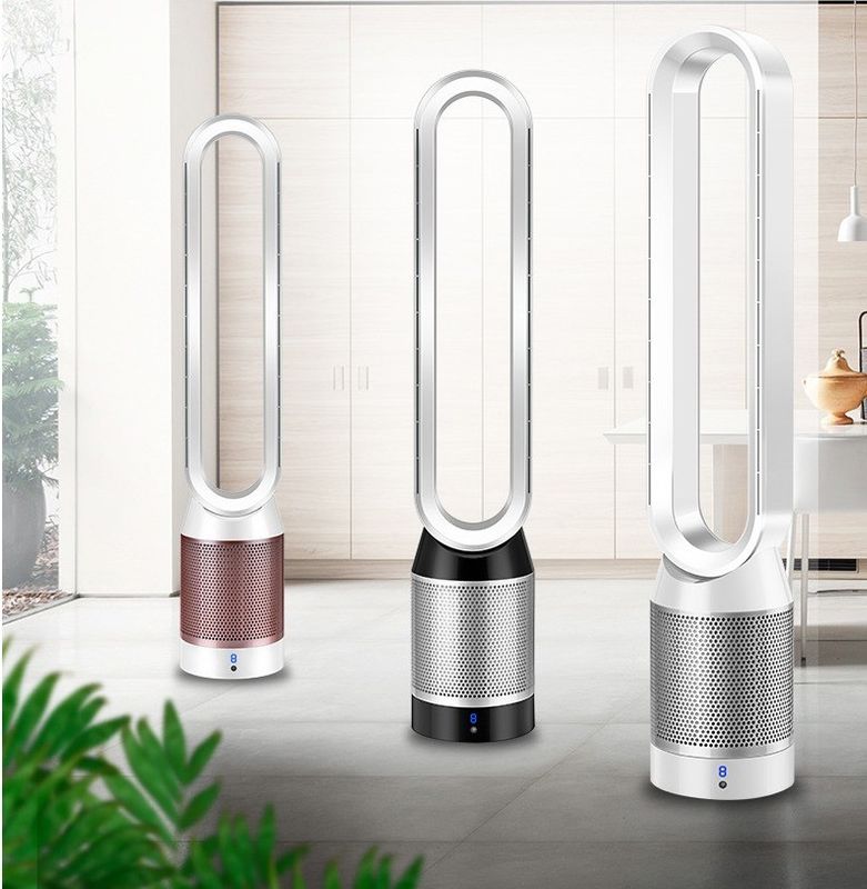 Household 42-inch Air Cooling Bladeless Tower Fan with Air Purifier and Performance
