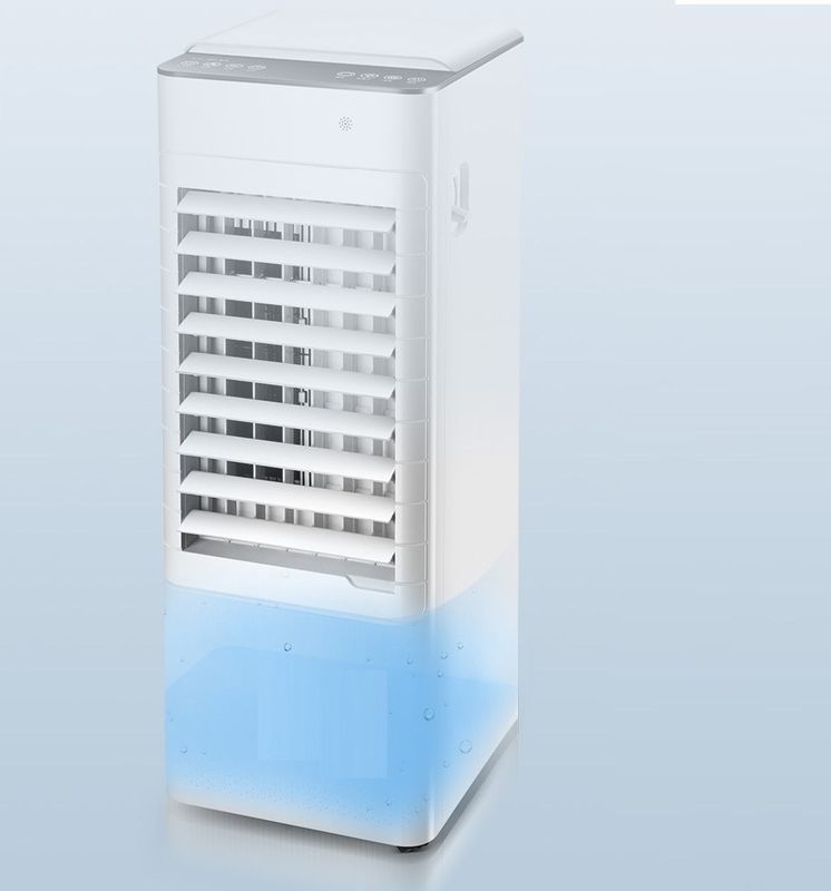 Hotel Floor Standing Evaporative Water Air Cooler with Remote Control and Touch Screen