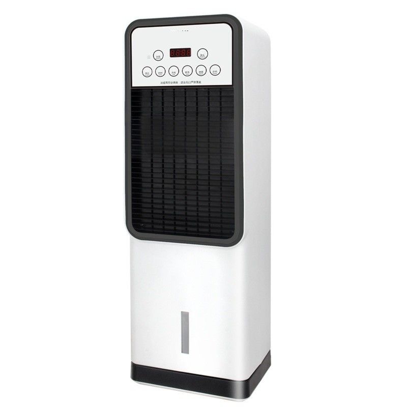 Portable 5L Remote Control Cooling Heating Dual Air Conditioner with Vertical Bladeless Fa