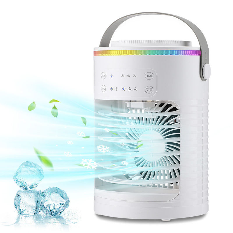 English Operating Language Table Fans Mini Air Conditioner for Water Cooling in Summer