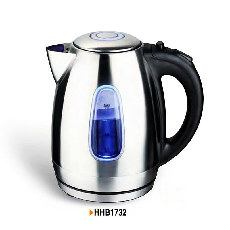 Hotel Stainless Steel Electric Kettle 1.6-2.0L Capacity 0.26mm/0.3mm/0.32mm Thickness