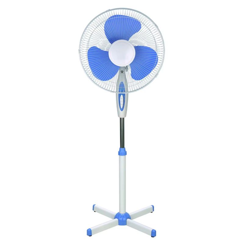 16 Inch Electric X Cross Base Air Cooling Oscillating Pedestal Stand Fan for Home
