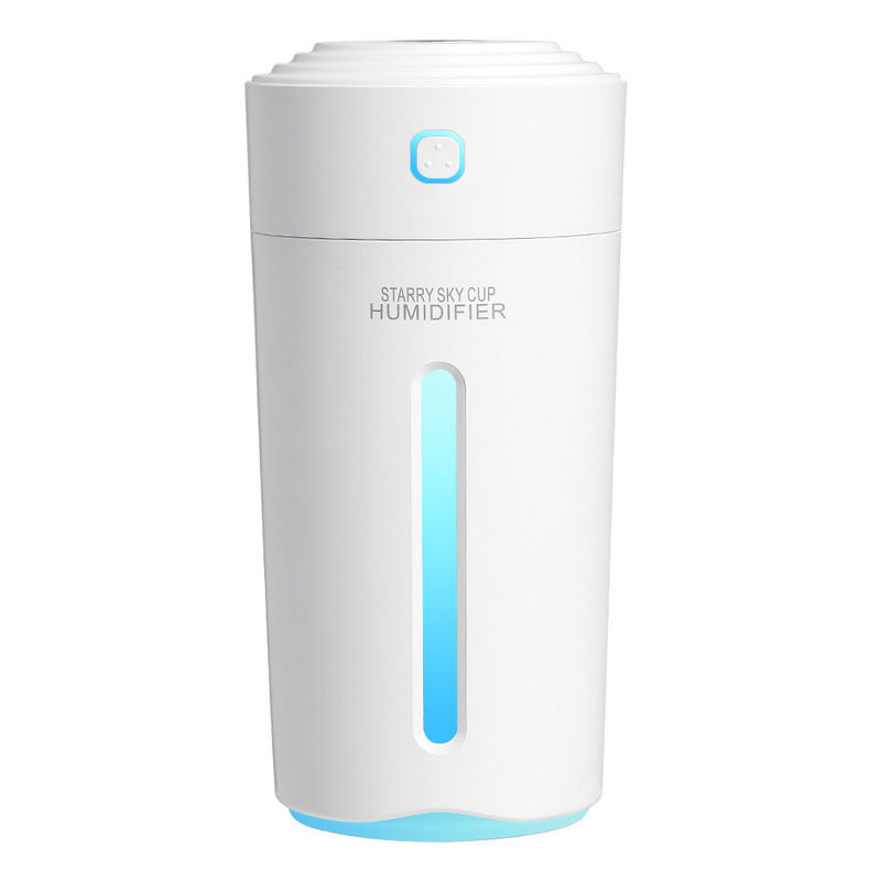USB Powered Portable Mini Aroma Diffuser with Light and Low Noise Air Humidification