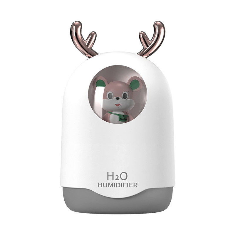 Conditioning Appliance Cute Pet Bear Mini Humidifier for Room App-Controlled Capacity 0.5L
