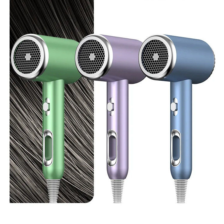 Hotel Household High Speed Hair Dryer Air Styler Salon Hot Air Brush with Metal Body