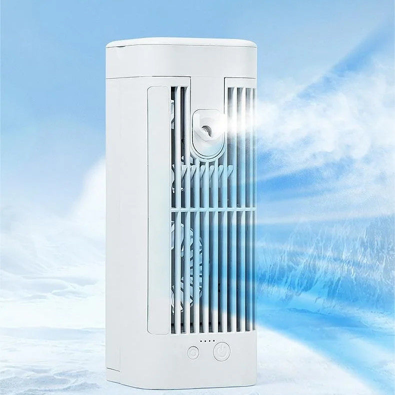 Hotel Table Fans Desktop Water Cooling Spray Air Conditioner with USB Mini Air Cooler Fan