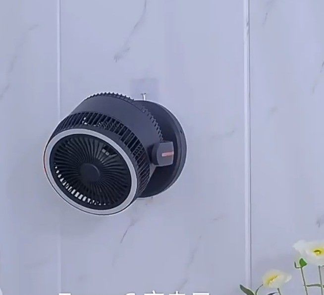5V Household Bathroom Kitchen Wall Fan Wall Hung Shaking Head Wind Air Circulation Fan