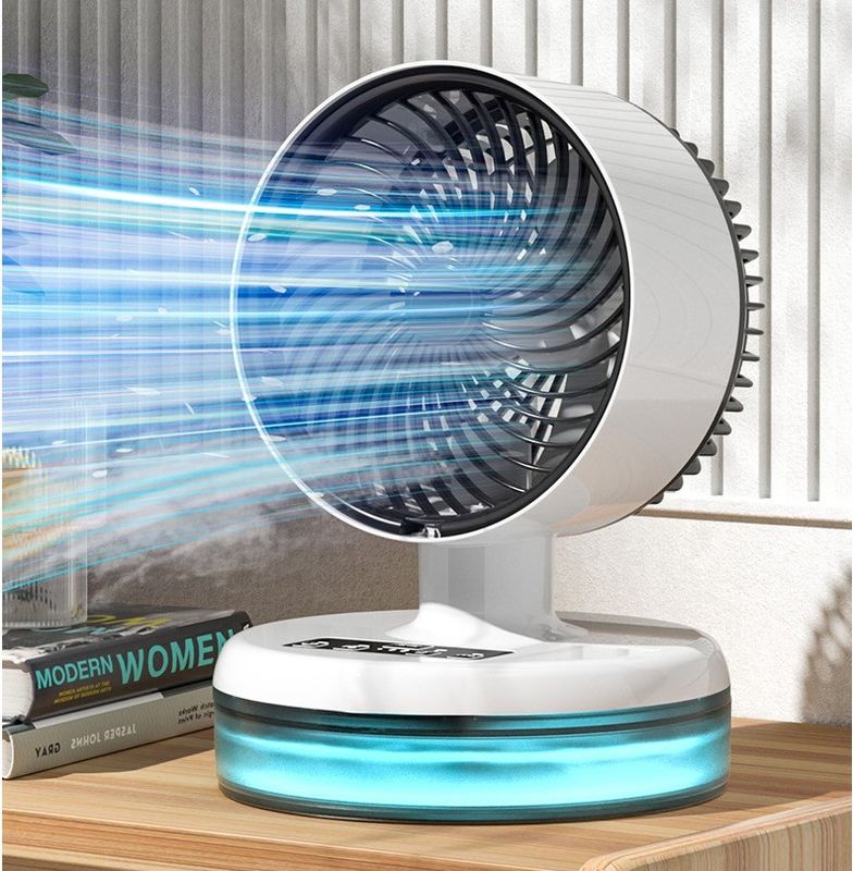 Household Mini Portable Air Conditioner with Spray Humidify and USB Water Cooling Fan