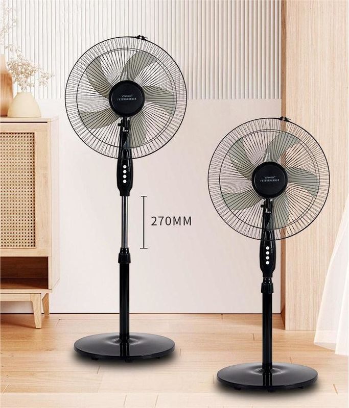 43*43*110CM ABS Plastic 16 Inch Electric Vertical Fan for Air Cooling and Ventilation